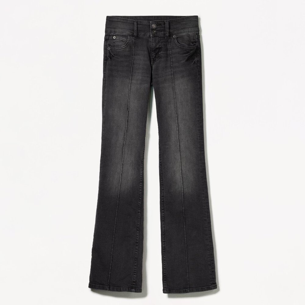 Bershka Low-rise Bootcut Jeans